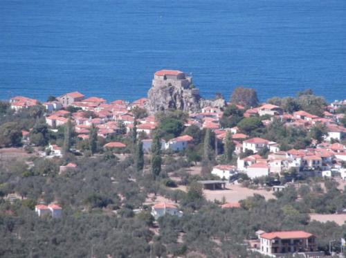 View of Petra from Petri Lesvos