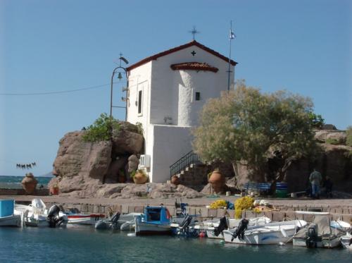 Church Panagia Gorgona in Skala Sikamineas