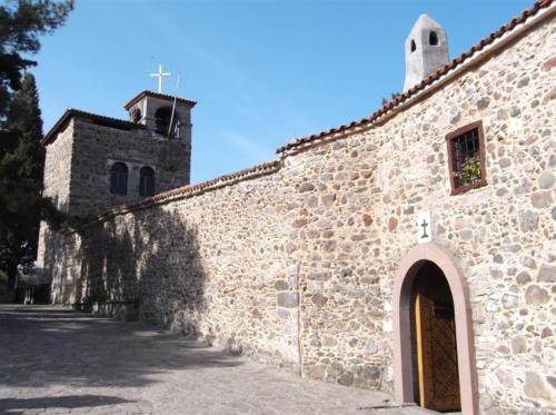 Taxiarchis Monastery near Mantamados Lesvos